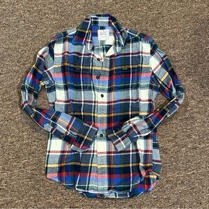 American Eagle Men’s Plaid Flannel Shirt - XS